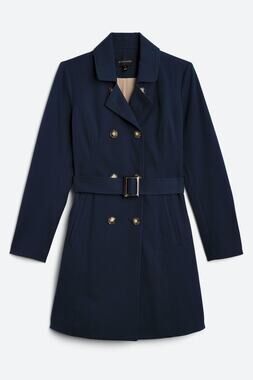 41 Hawthorn Crue Long Belted Trench Jacket XXL - EUC